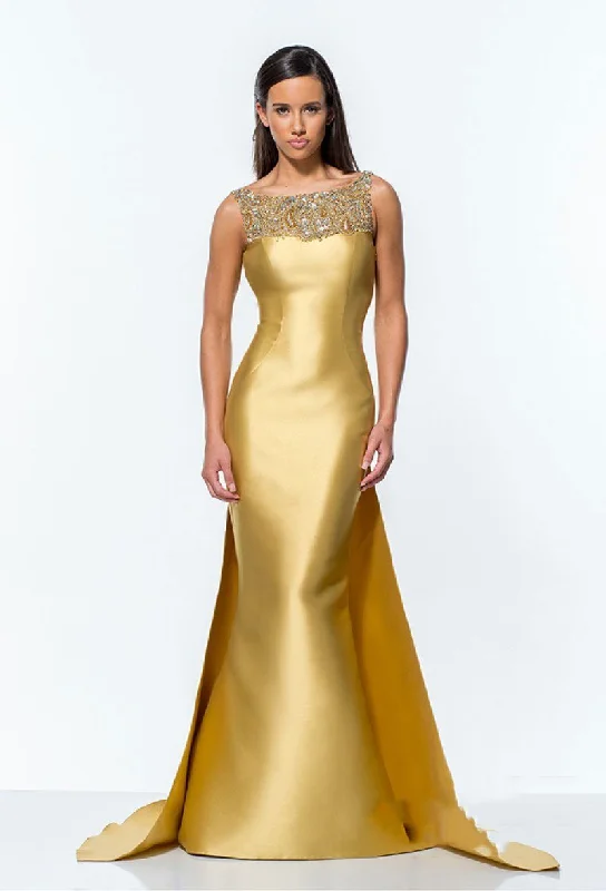 Women's Clothing For Special Occasions Terani Couture - Astonishing Trumpet Gown with Cape Details 151E0297A