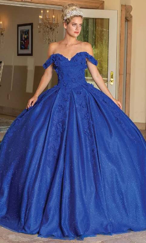 Women's Clothes And Apparel Sets Dancing Queen 1790 - Embellished Off-Shoulder Ballgown