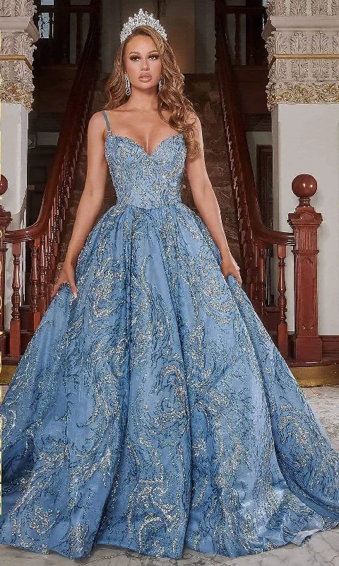 Women's Comfortable Clothes For Weekends Portia and Scarlett - PS22050 Sweetheart Embellished Ballgown