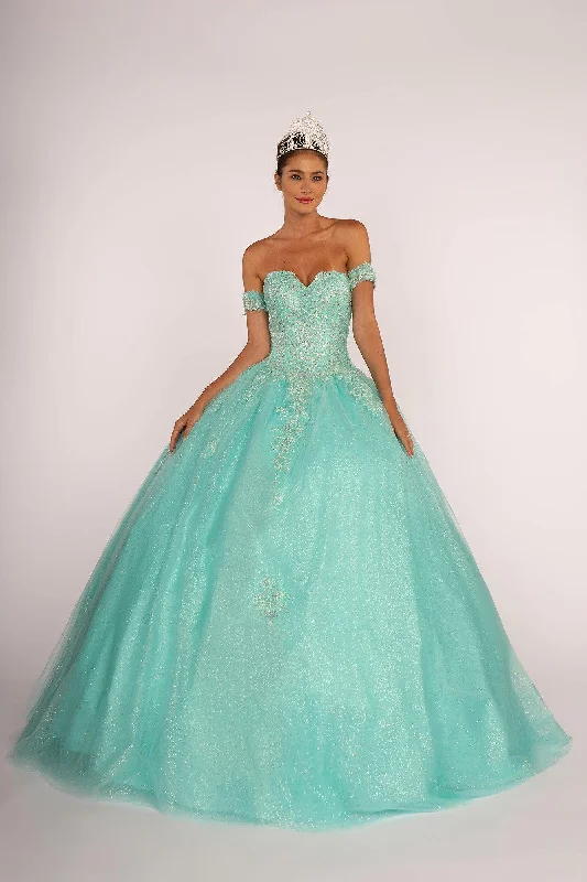 Women's Occasion Wear Clothes Off Shoulder Sweet 16 Quinceanera Ball Gown