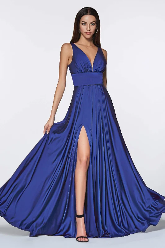 Women's Vintage-Inspired Clothing Cinderella Divine CD7469 Long Prom Dress Evening Gown Royal