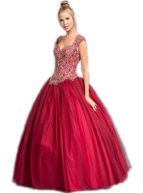 Comfortable Women's Clothes Trevi Collection - Embellished Sweetheart Evening Ballgown