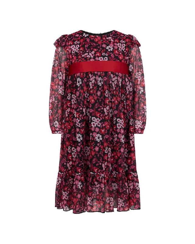 Timeless Women's Outfit HOLLY HASTIE Chloe Winter Floral Party Dress