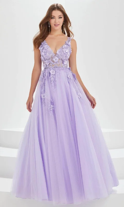 Stylish Women's Clothing Tiffany Designs by Christina Wu 16031 - Appliqued Bodice Prom Gown