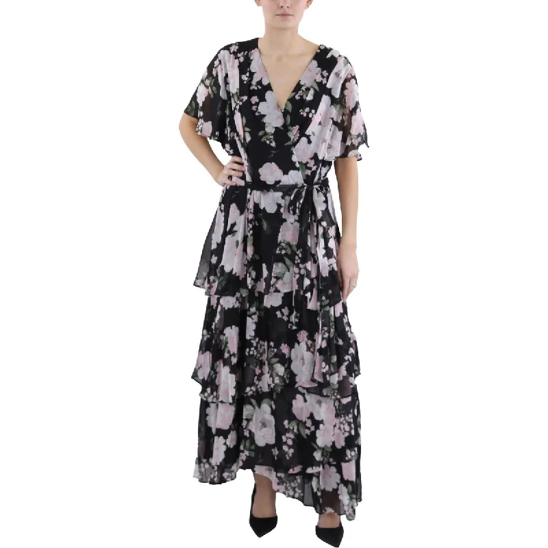 Stylish Clothes For Women Plus Womens Full Length Floral Print Maxi Dress