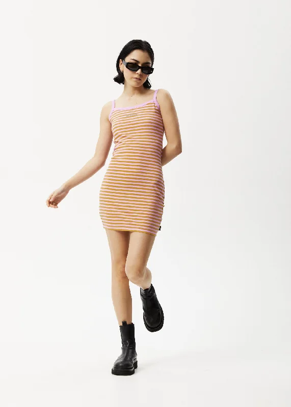 Charming Women's Clothes For Special Events AFENDS Womens Jain Taylor - Mini Dress - Candy Stripe