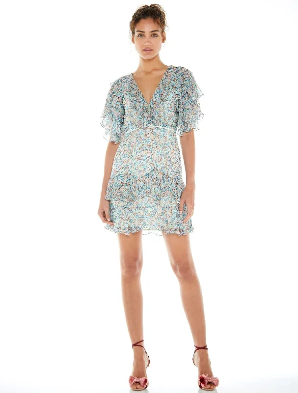 Comfortable Women's Clothes TALULAH-BOUQUET MINI DRESS