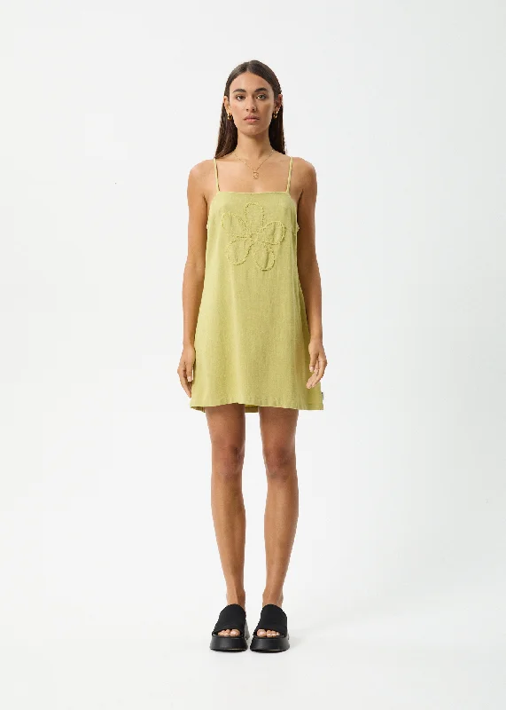 Tailored Clothing For Women AFENDS Womens Amaya - Mini Dress - Lemongrass