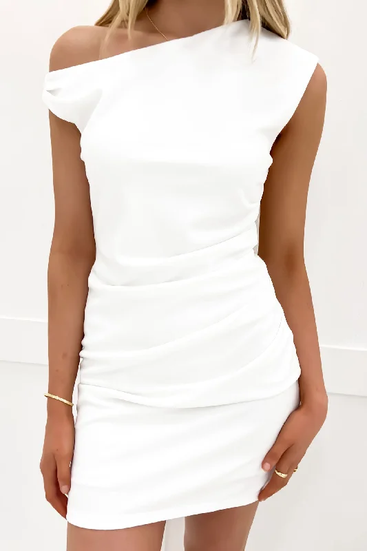 Women's Apparel Hayatt Mini Dress White