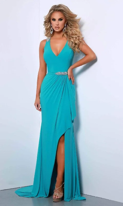 Women's Tops And Clothing Johnathan Kayne - 2432 Sleeveless Fitted Bodice Prom Gown