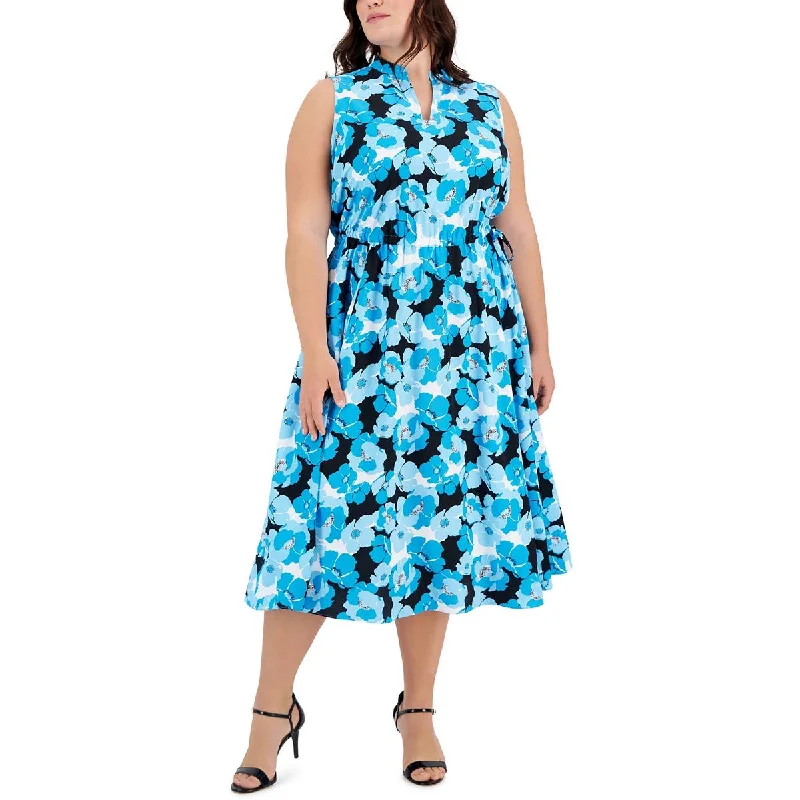 Women's Outfit Anne Klein Womens Floral Print Fit & Flare Dress