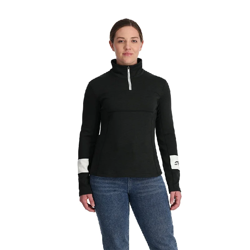 Women's Transitional Garments Womens Speed Half Zip - Black