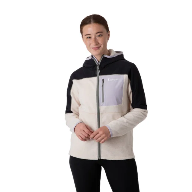 Women's Outfit For The Office Women's Abrazo Hooded Full-Zip Fleece Jacket