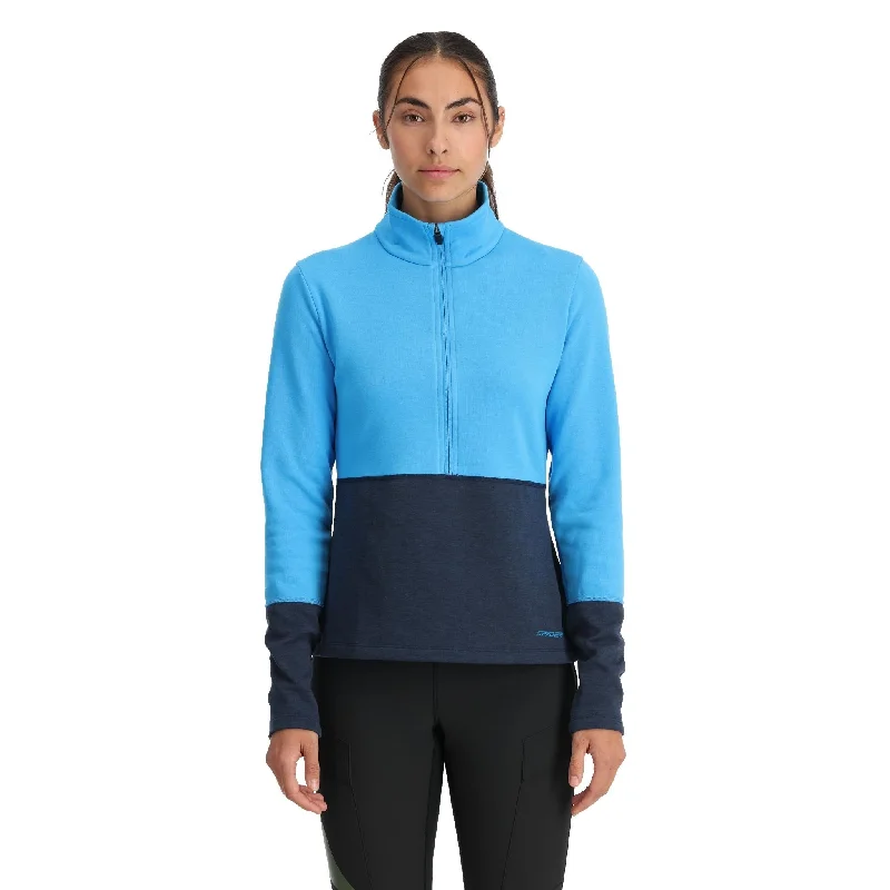 Women's Seasonal Clothes Womens Speed Fleece Half Zip - Aether Blue