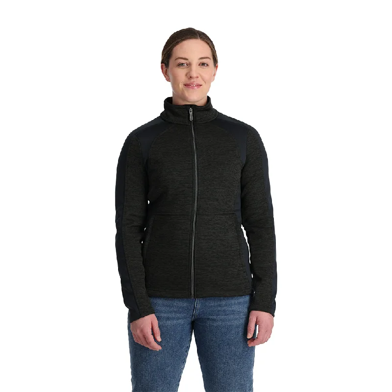 Women's Clothing Sets Womens Encore Full Zip - Black