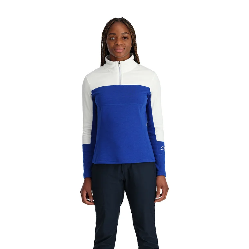 Women's Casual Outfit Womens Speed Half Zip - Electric Blue