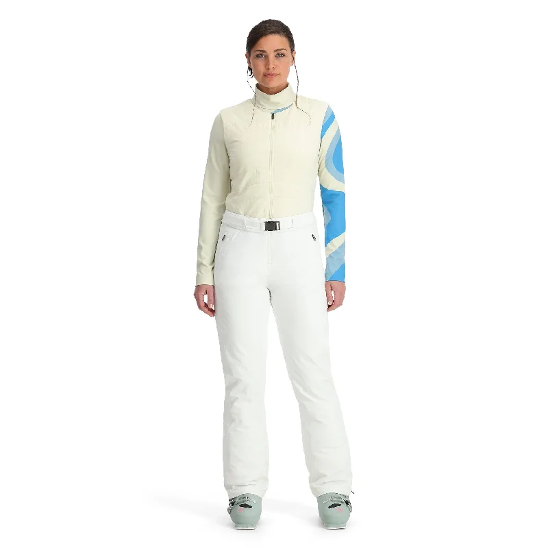 Women's Elegant Clothes Womens On Piste Bib - White