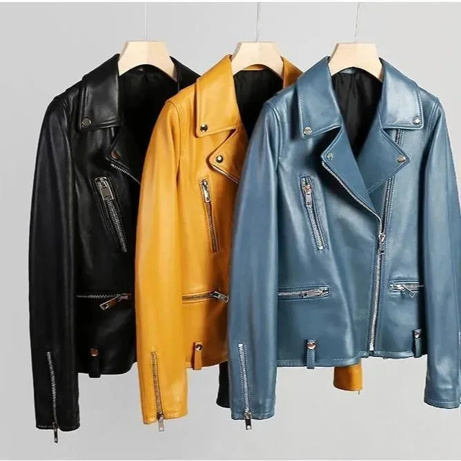 Vintage Clothing For Women New Yorker Ladies Leather Jackets