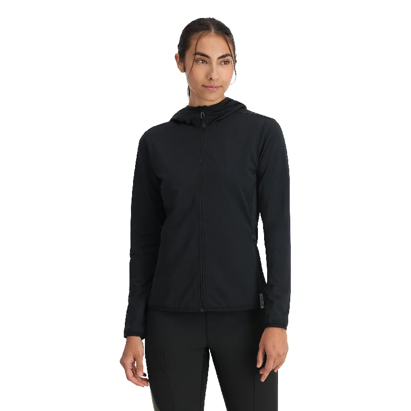 Women's Transitional Attire Womens Gridweb Hoodie - Black