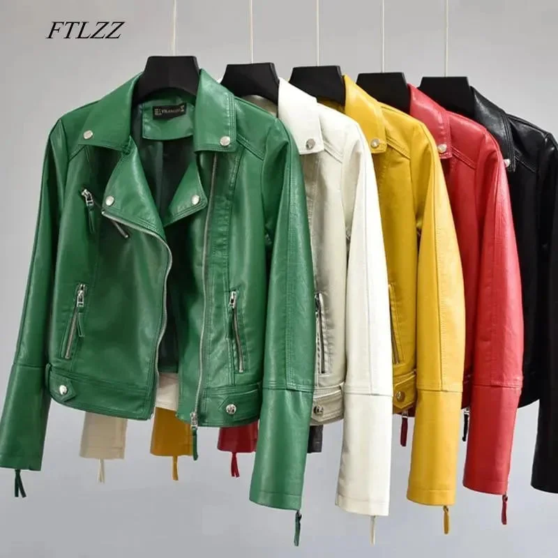 Women's High-Fashion Clothes Fiona Biker Leather Jackets