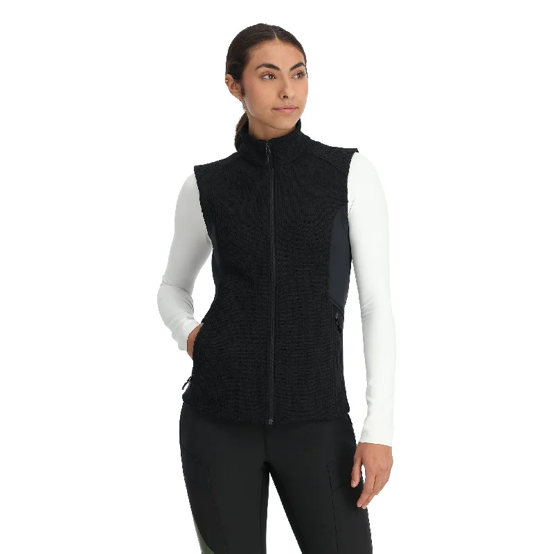 Plus-Size Women's Garments Womens Bandita Vest - Black