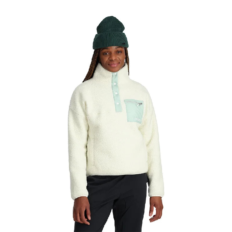 Women's Functional Apparel For Outdoor Activities Womens Cloud Pullover - Snow