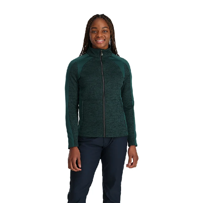 Timeless Women's Apparel Womens Encore Full Zip - Cypress Green