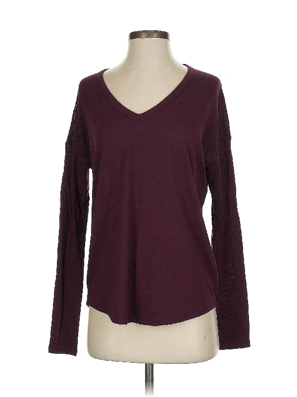 Plus-Size Women's Garments Long Sleeve Top