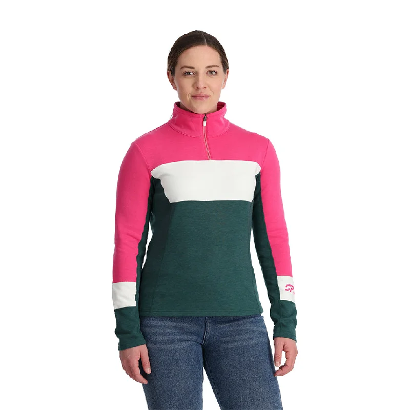 Women's Travel Attire Womens Speed Half Zip - Cypress Green