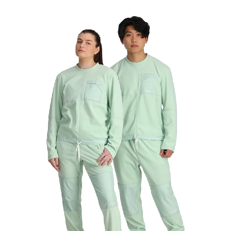 Women's Evening Wear Outfit Unisex Lounge Crew - Wintergreen